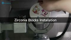 Легкое руководство по установке материала для YRC-8PRO зубной фрезерной машины!