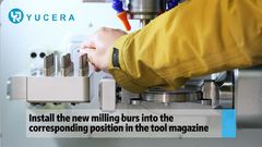 Новый продукт YRC-8S Металлическая стоматологическая фрезерная машина Учебное пособие по установке фрезерных швы