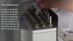 Установка YRC-8PRO сухих режущих решеток. #yucera #dentalmillingmachine #shorts