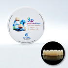 1200HV 3D Plus Dental Zirconia Block False Dental Zirconia Discs