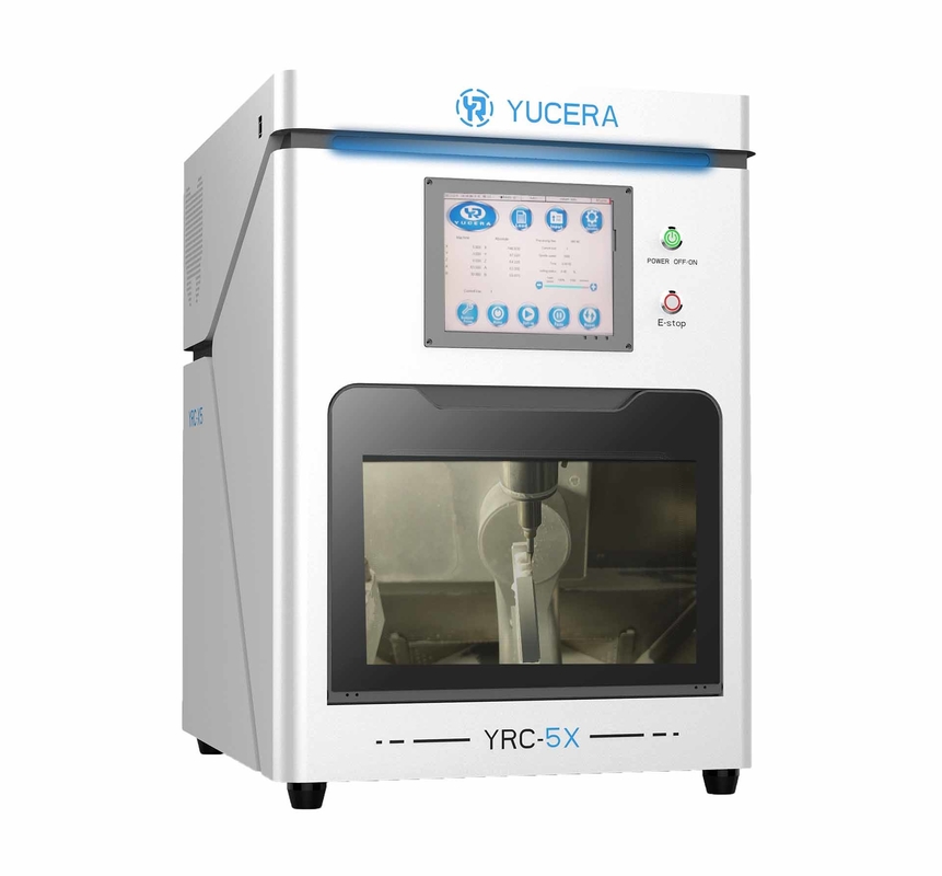Yucera стоматологическая фрезерная машина с 5-осной циркониевой системой YRC-5X