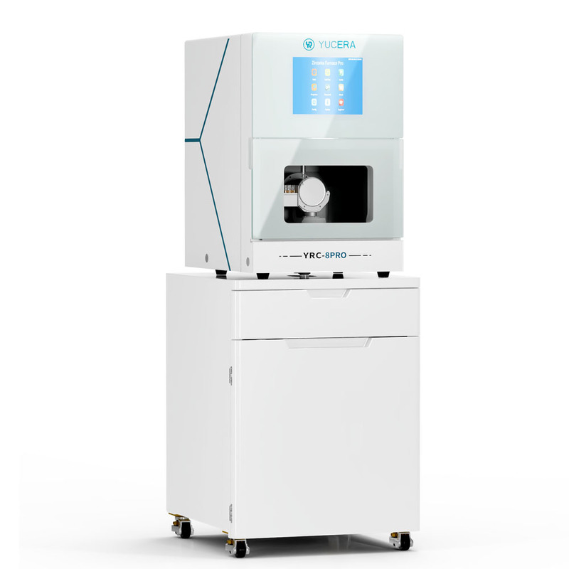 8 Pro 5-Axis Dental Milling Machine 60,000 RPM 18-Tool Capacity for Zirconia PMMA