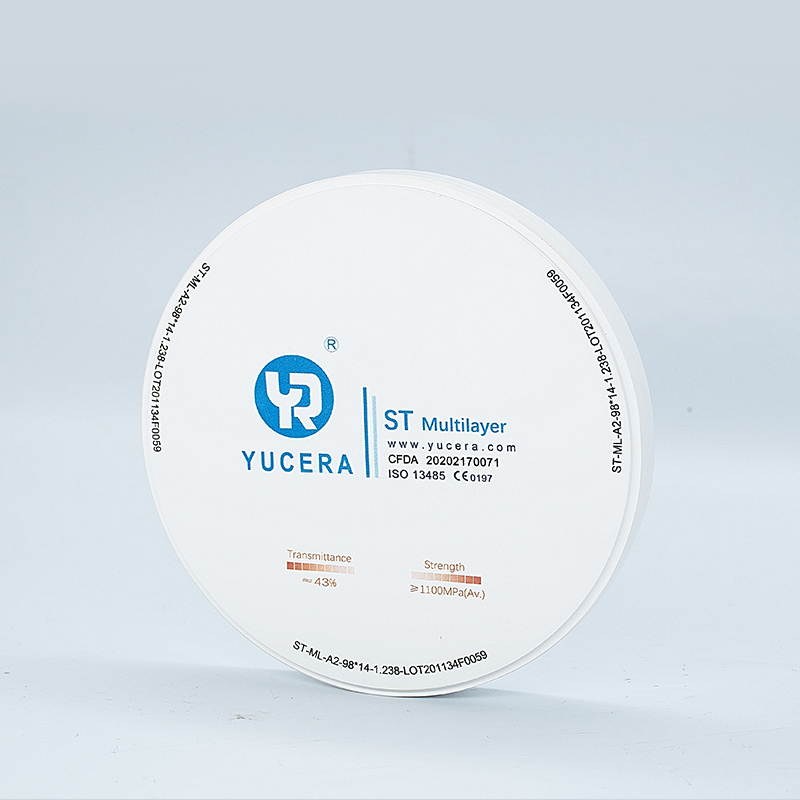 Yucera ST Multilayer  Zirconium Dental Disk