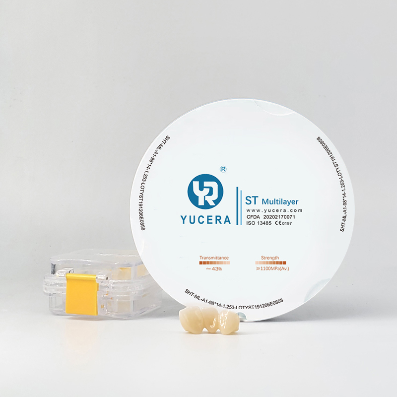 Yucera ST Multilayer  Zirconium Dental Disk
