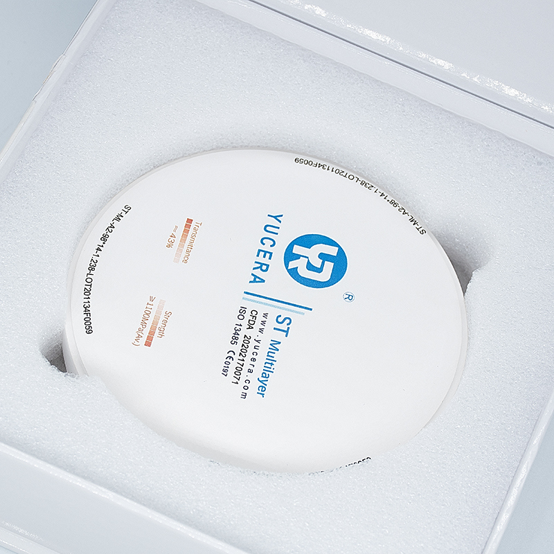Yucera ST Multilayer  Zirconium Dental Disk