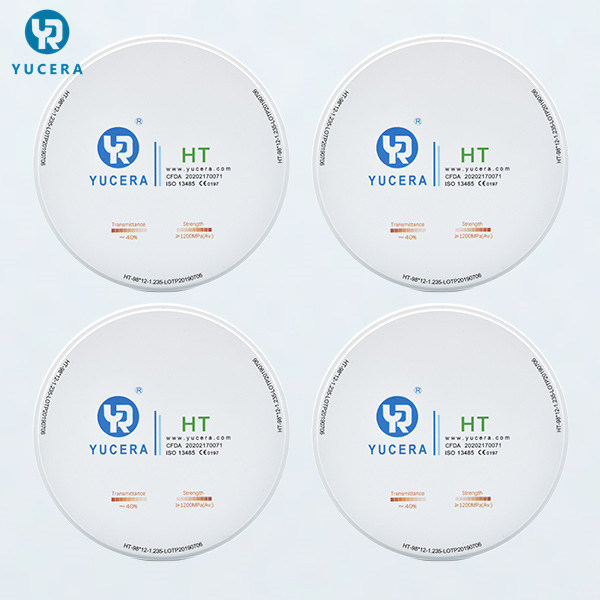 98*10-25mm Multilayer Dental Zirconia Disc for Cad Cam Dental Milling Machine