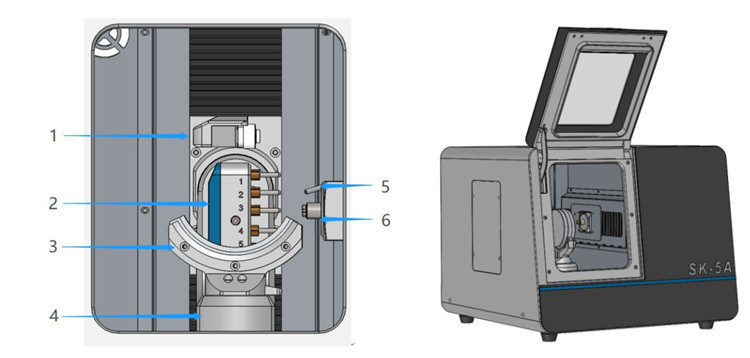 High  Quality CAM CAD Dental Equipment Milling Machine Yucera Sk-5A 5 Axis Dental Milling Machine Factory Price