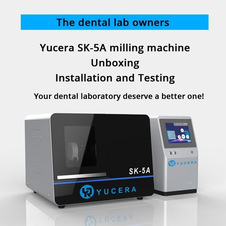 Yucera Dental Milling Machine Split Host and Main Machine  Yucera Sk-5A 5 Axis Dental Milling Machine