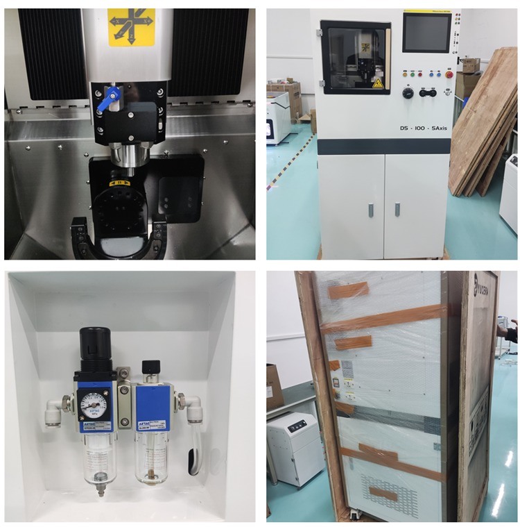Innovative Zirconia GSL-5T Dental CAD CAM System - Efficient Crown Making and Milling and Zirconia Blocks