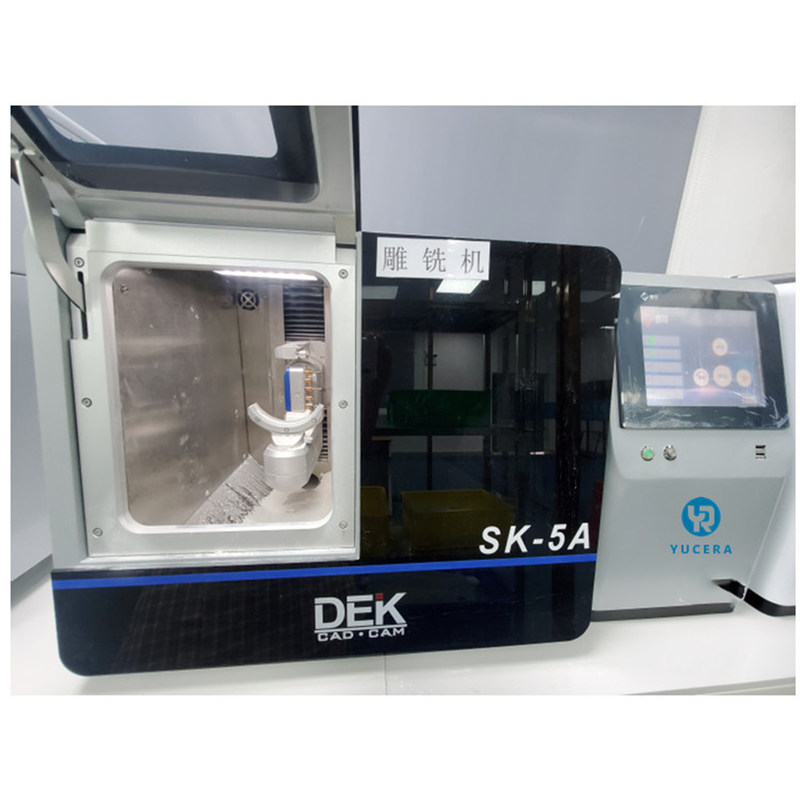 Stability Quality CAM CAD Dental Milling Machine Yucera Sk-5A 5 Axis Dental Milling Machine