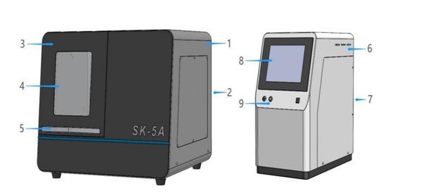 Yucera 5 Axis Cad Cam Dental Milling Machine  for Laboratory  CNC Fresadora Cadcam  Dental