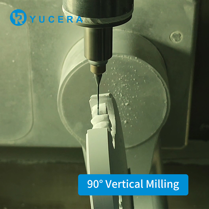 Excellent Esthetics Durability Yucera Hot Selling 5 Axis Dental Cam Cad Milling Machine Dental Equipments With Super Stability