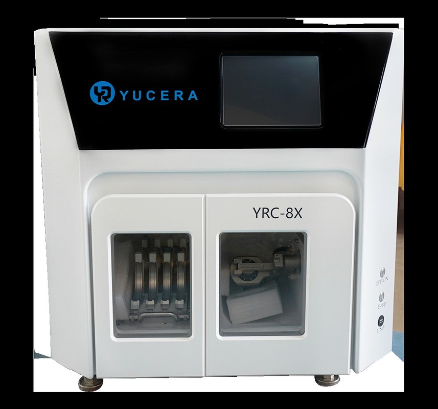 YUCERA YRC-8X Dental Milling Machine Auto Disc Change High Milling Speed Dental Lab Equipment CAD CAM Solution
