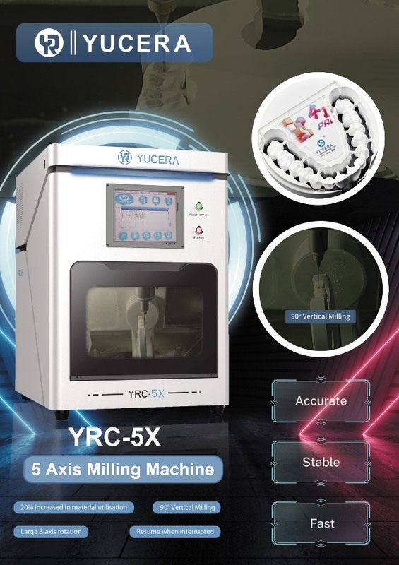 YRC Dental Milling Machine 5 Axis Best Price Offer for Dental Milling Machine Cad Cam Machine Dental Laboratory