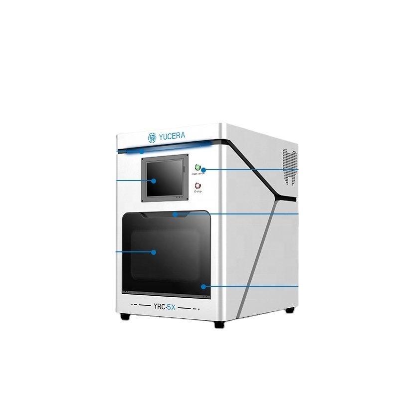 China Yucera Hot Sale Fully Automatic 5 Axis Dental CAD CAM Milling Machine for Lab