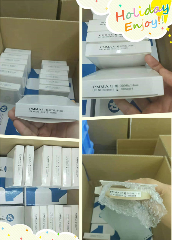 Yucera Dental Premium Однослойный PMMA Диск для Стоматологических Применений, Обеспечивающий Прозрачность