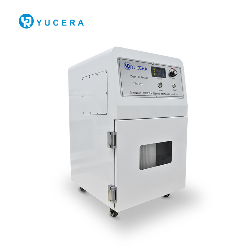 YUCERA YRC-V5 Вакуумный пылесос Стоматологический портативный вакуум для стоматологического станка для фрезерования для зуботехнической лаборатории