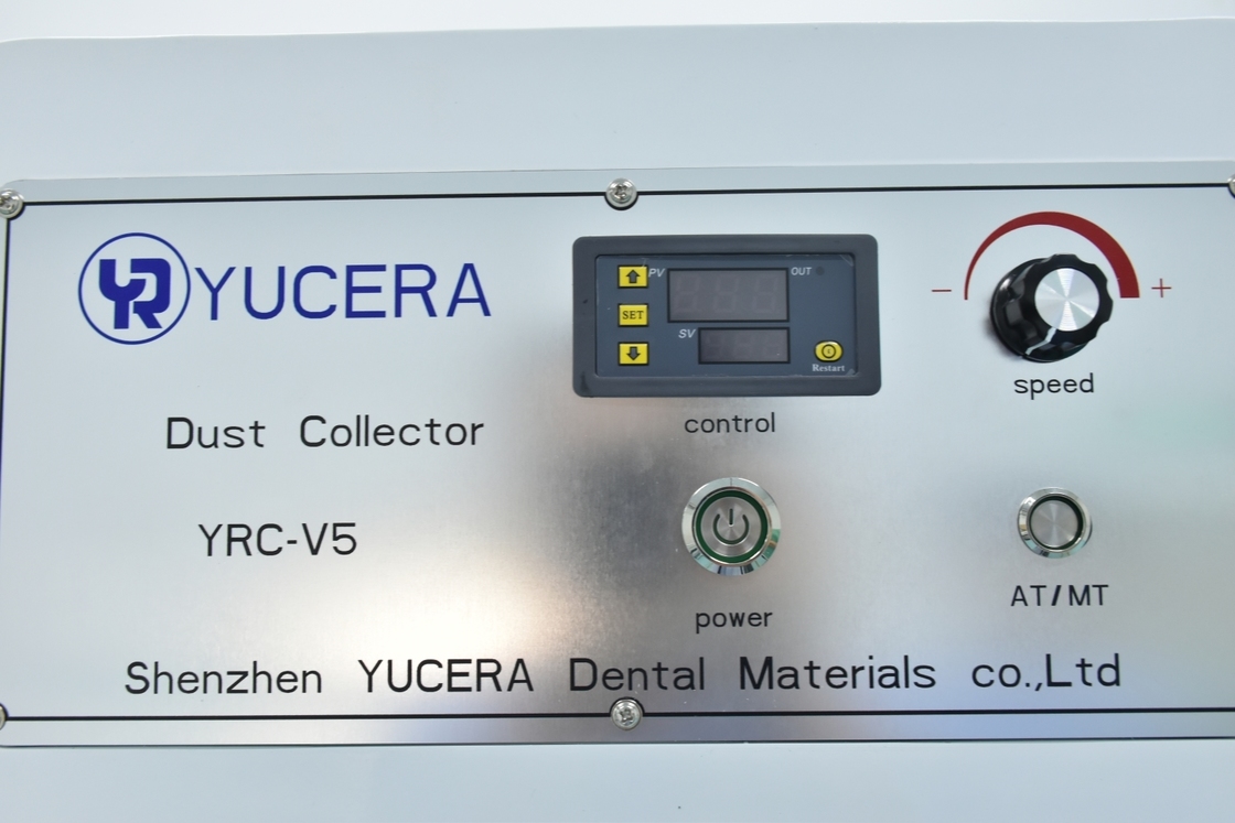 YUCERA YRC-V5 Вакуумный пылесос Стоматологический портативный вакуум для стоматологического станка для фрезерования для зуботехнической лаборатории