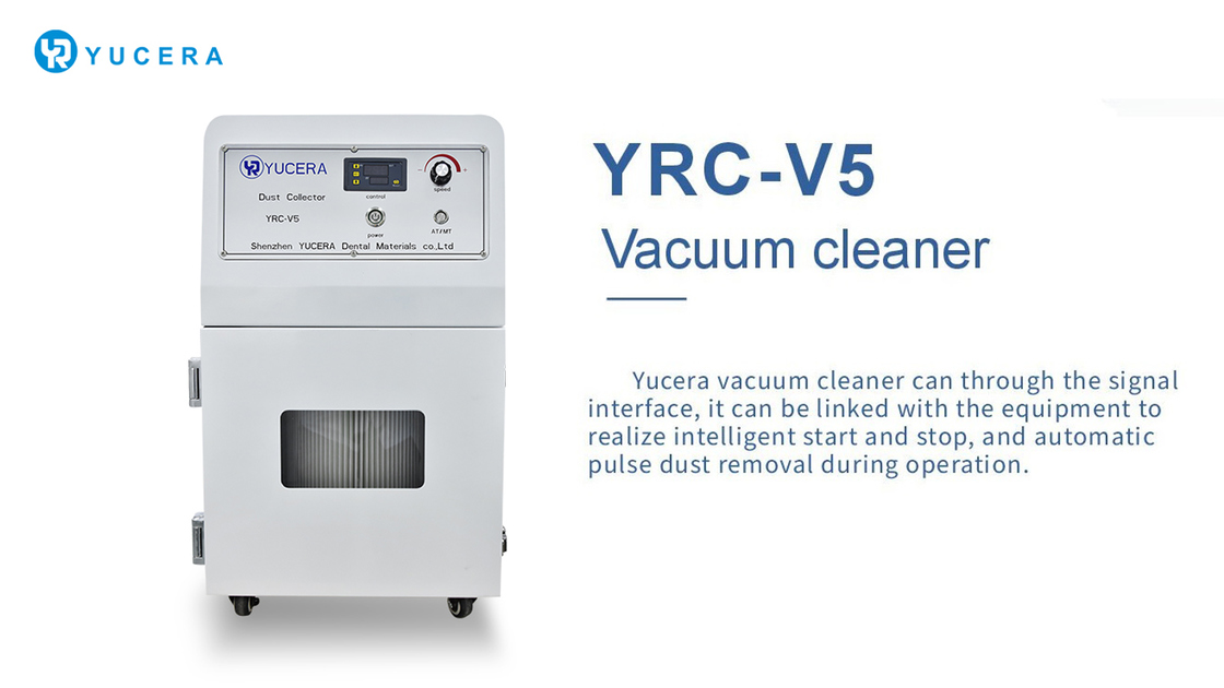Yucera V5 Dental Lab Dust Collector Vacuum Cleaner for Precision Work
