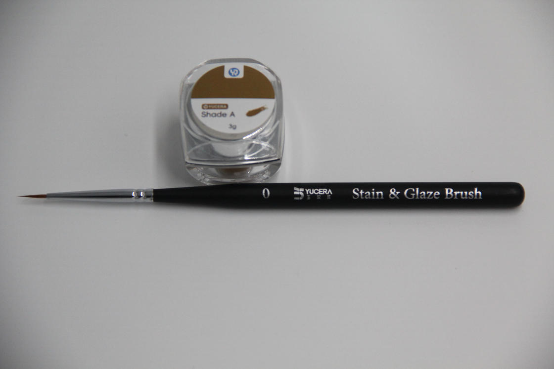 Набор для окрашивания и глазурования керамики из 18 цветов для циркониевых коронок Yucera Dental Lab Essentials