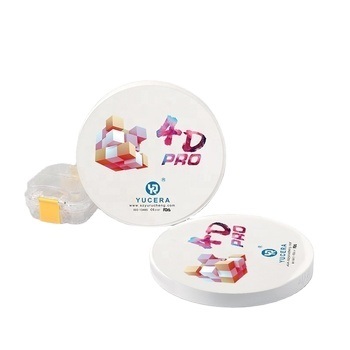 Блок стоматологический циркония YUCERA 4D Pro (1200 МПа/43-57% Trans.) | 6-слойная биомиметическая технология