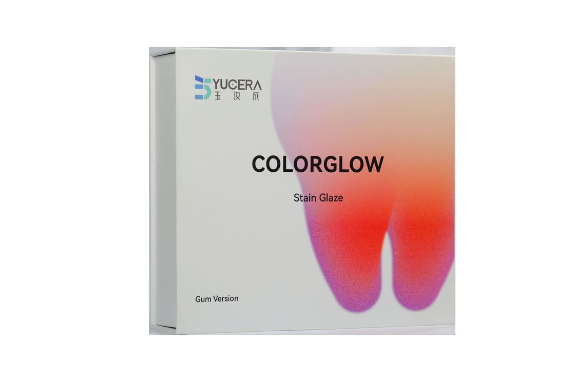 Yucera Набор для окрашивания и глазурования керамики циркония 18 цветов Natural Glow для создания зубных протезов в лаборатории