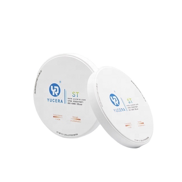 Полагайтесь на материалы из циркония Yucera STwhite для долговечных и эстетически превосходных стоматологических результатов