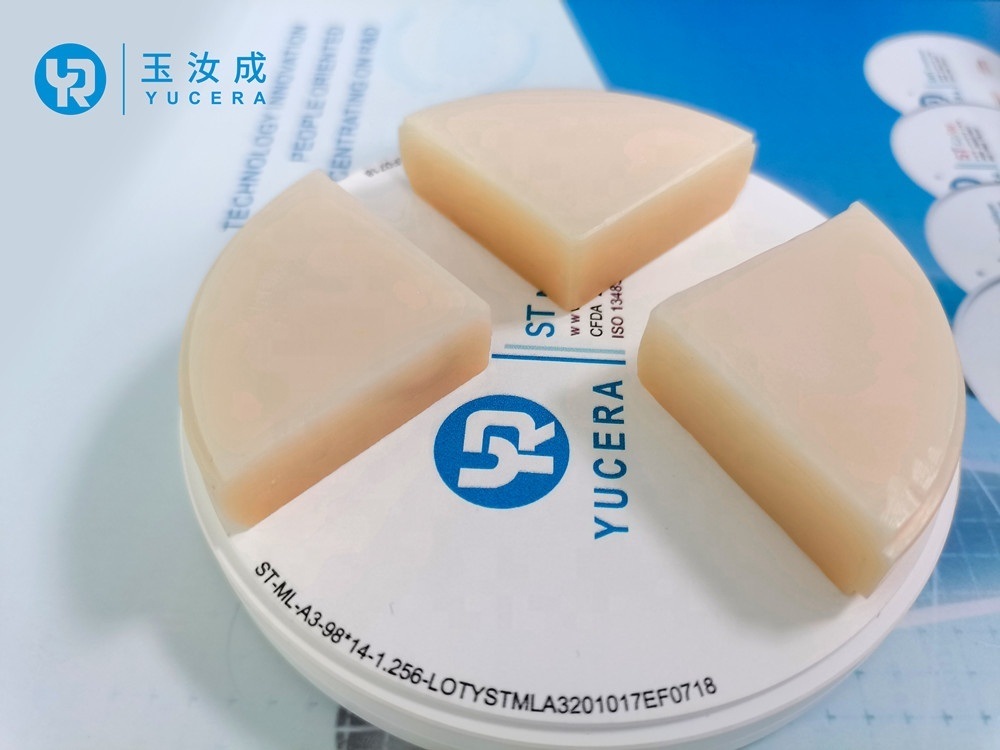 Блоки из стоматологического циркония Yucera ST color - Ваш надежный выбор для реалистичных стоматологических реставраций