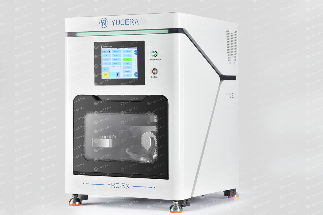 Dental CAD/CAM Milling Machine  YUCERA YRC-5X 5-Axis | Zirconia | 10-Tool Auto-Changer