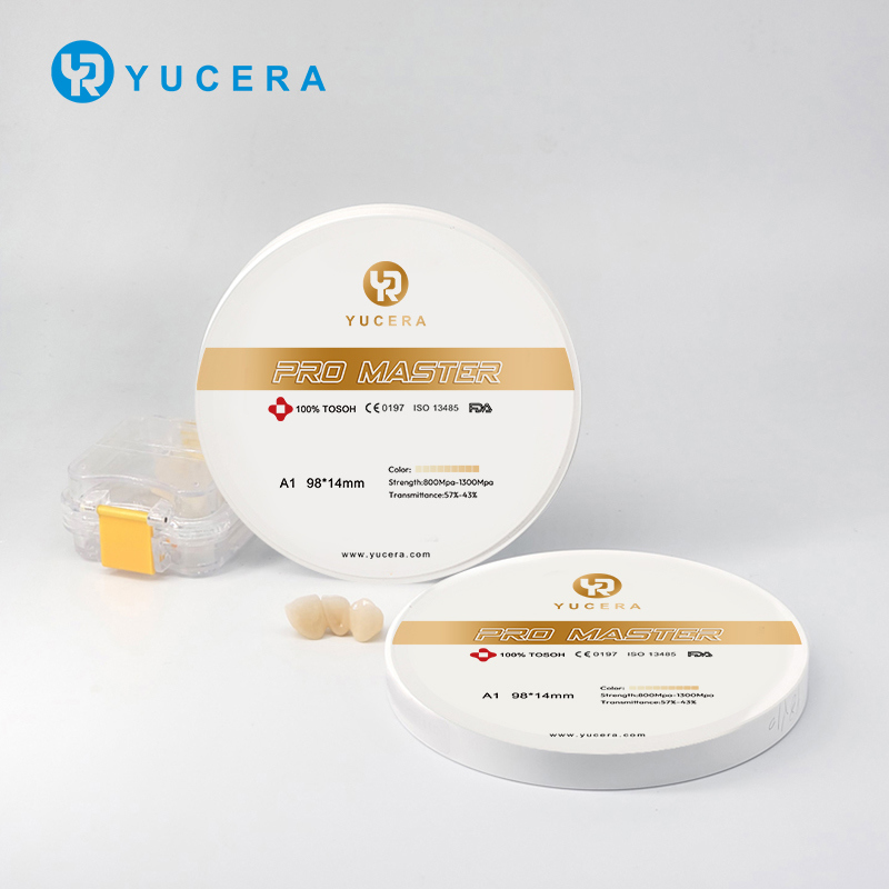 Блок циркония Yucera Pro Master Super Durable Dental, совместимый с CAD CAM системой, для точной реставрации