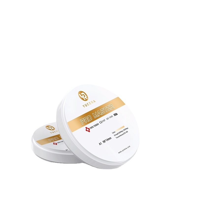 Блок циркония Yucera Pro Master Super Durable Dental, совместимый с CAD CAM системой, для точной реставрации